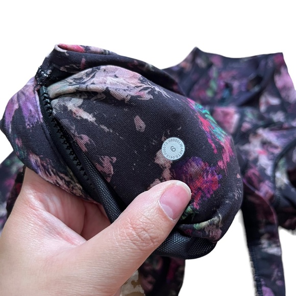 Lululemon Define Floral Jacket Size 6 - Picture 3 of 4